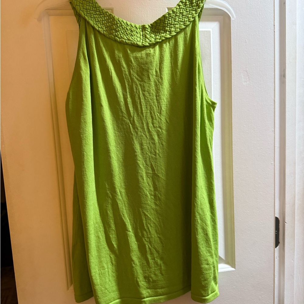 Joseph A Vibrant Green Tank Top - Picture 4 of 9